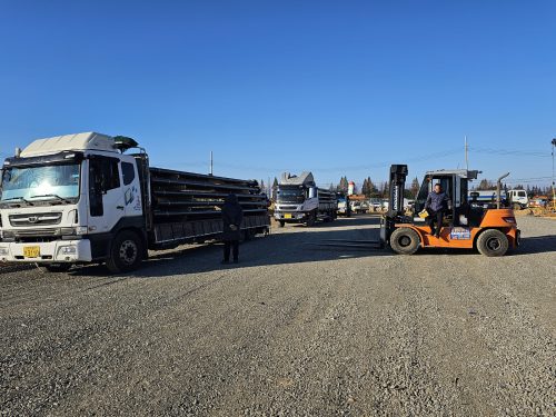 천안BIT산업단지 가로등주 및 가로등 1차 납품