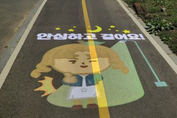 천안 와촌동 천안천 산책로 고보조명 하나네트웍스 제품기사