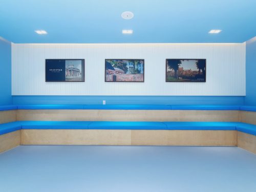 아산 세교초등학교 블루캔버스 설치