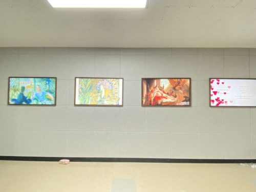 아산 온양풍기초등학교 블루캔버스 설치