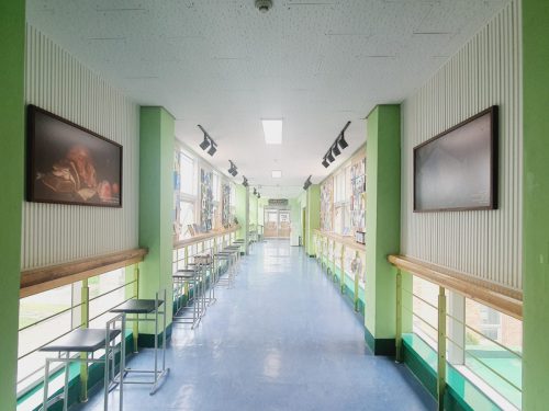 천안 동성중학교 블루캔버스 설치