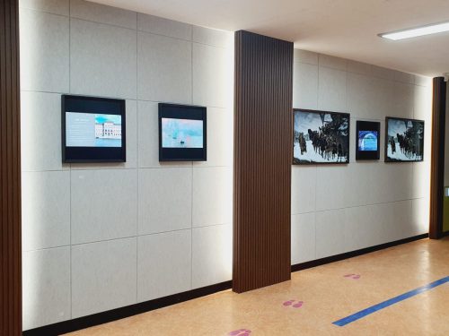 서산 성연중학교 블루캔버스 설치