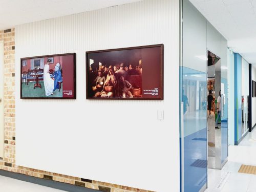 홍성 한울초등학교 블루캔버스 설치