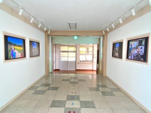 공주 귀산초등학교 블루캔버스 설치