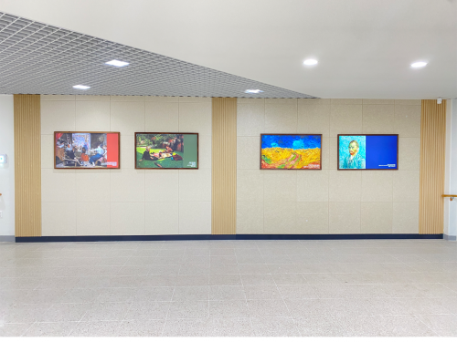 아산 이순신고등학교 블루캔버스 추가설치