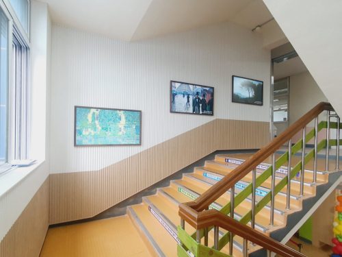 아산 도고초등학교 블루캔버스 설치