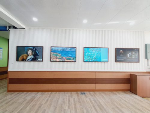 금산 남일초등학교 블루캔버스 설치