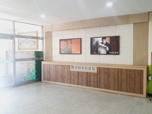 천안 부성초등학교 블루캔버스 설치