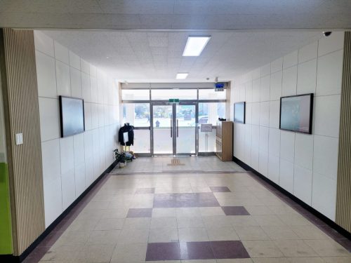 천안 성환초등학교 블루캔버스 설치