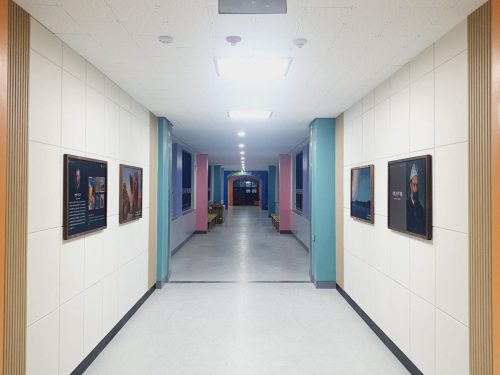 보령 명천초등학교 블루캔버스 설치