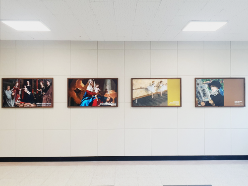 천안 가온초등학교 블루캔버스 설치