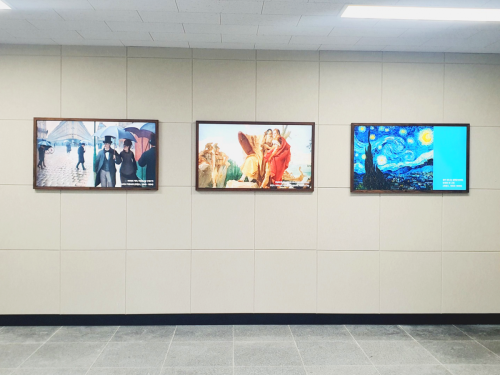 서천 공동체비전고등학교 블루캔버스 설치