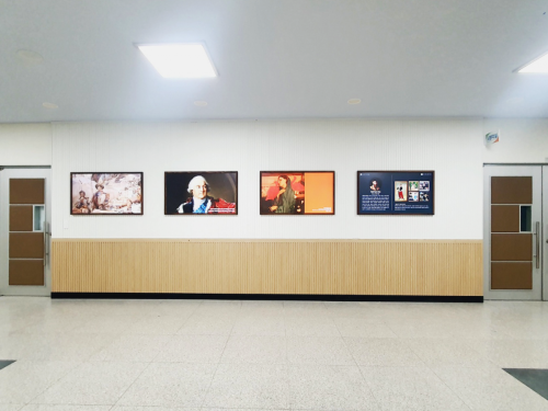 예산 덕산고등학교 블루캔버스 설치