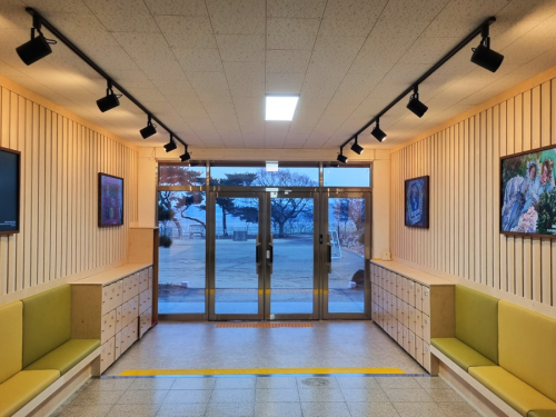 태안 창기초등학교 블루캔버스 설치