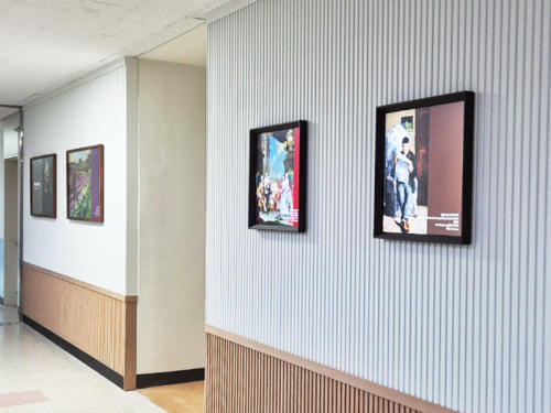 아산 설화고등학교 스마트갤러리 설치