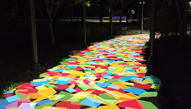 천안 삼거리공원 고보조명