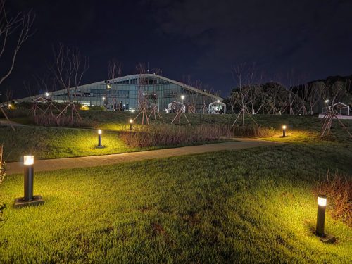 천안 삼거리공원 볼라드