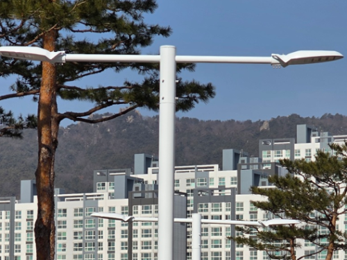 충남도청 보안등