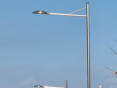 안면도 관광지 진입도로 가로등