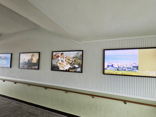 논산 연무초등학교 블루캔버스 설치